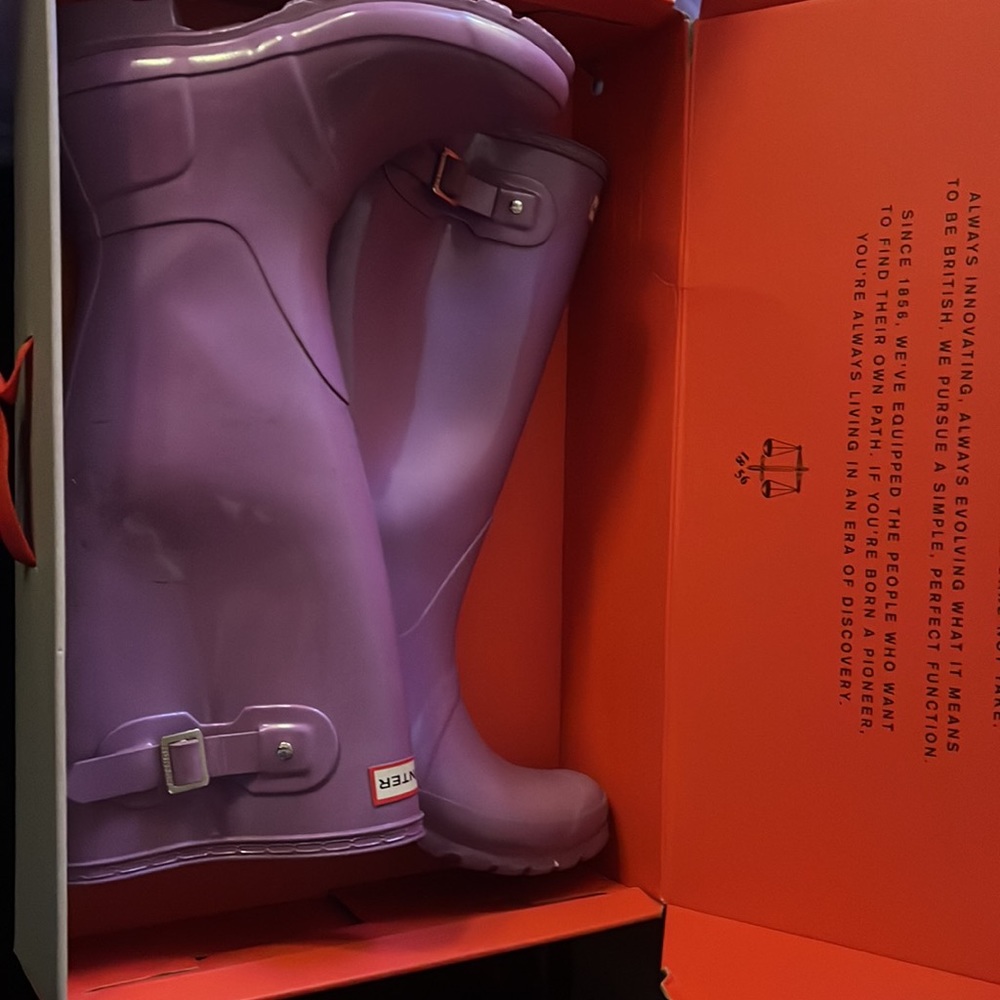 Red Hunter Rainboots!